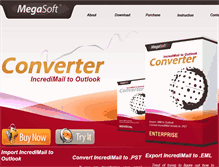 Tablet Screenshot of incredimailoutlook.com